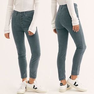 Free People Sun Chaser Cord Skinny Pants